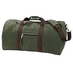 Quadra Vintage Canvas Holdall Duffle Bag - 45 litres (One Size) (Vintage Military Green)