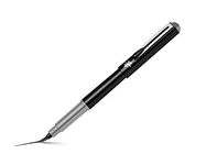 Pentel Arts Pocket Brush Pen Starter Set, Black Pigment Ink