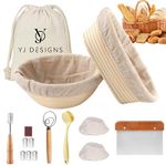 YJYJ Bread Proofing Basket Complete Set