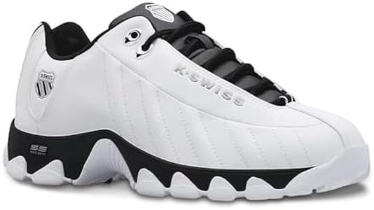 K-Swiss Men's ST329 CMF Sneaker, White/Black, 15 XW