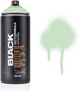 Montana Cans Black Spray Paint, 400ml, E2E Green