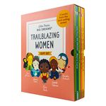 Little People, Big Dreams Trailblazing Women Collection 5 Books Box Gift Set (Amelia Earhart,Harriet Tubman,Rosa Parks,Marie Curie & Jane Goodall)