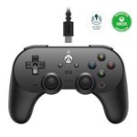 8BitDo Pro 2 Wired Controller for Xbox, Hall Effect Triggers and Joysticks, 3.5mm Audio Jack, Compatible with Xbox Series X|S, Xbox One, Windows 10/11 - Officially Licensed (Black)