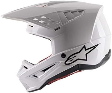 Alpinestars 83031212180-XL S-M5 Solid Helmet - White Glossy (X-Large)