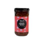 Nomad Food Project | Bacon Bourbon Relish | 200gm | Use with Eggs, Sandwiches, Pasta, Pizza, Chips | Hickory Smoked Bacon | Ready to Eat