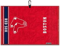 Team Effort Boston Red Sox Boston Red Sox Face/Club Jacquard Golf Towel