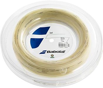 Babolat Multi Filaments XCEL 130/17L Gauge Tennis String, Natural, 200 Meter