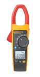 Fluke 375 FC True-RMS AC/DC Clamp Meter, Measures AC/DC Current To 600 A and AC/DC Voltage To 1000 V, CAT III 1000 V, CAT IV 600 V Safety Rating, Includes Batteries and Soft Carrying Case