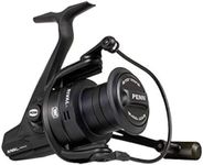 PENN Rival Longcast Black, Fishing Reel, Spinning Reels, Sea Fishing, Lightweight Long Distance Casting Reel for Sea, Saltwater, Surf, Rock and Beach Fishing, Unisex, Black, 6000