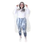 ROTHCO Waterproof Resuable Poncho, Clear, One Size