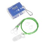 Hearing Aid Clip - Anti-Lost Hearing Aids Lanyard Protector BTE Clip Holder for Adults Seniors (Green)
