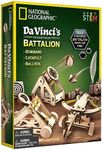 NATIONAL GEOGRAPHIC - Da Vinci's DIY Science & Engineering Construction Kit – Build Three Functioning Wooden Models: Catapult, Bombard & Ballista