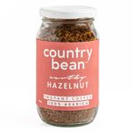 Country Bean Hazelnut Instant Coffee Powder Jar, 100 gram | Arabica, Freeze-Dried, Flavoured Coffee | No Added Sugar | Makes 50 Cups