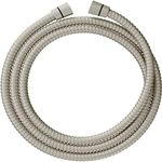 SparkPod Quick Install Shower Hose Replacement - 79 Inches Stainless Steel & Brass Connectors for No-Tools Installation - Extra Long Shower Hose Attachment for Handheld Shower Heads (Brushed Nickel)