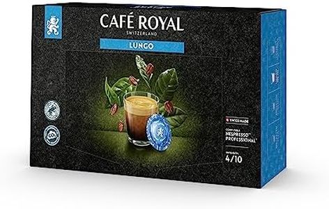 Café Royal Lungo 50 Capsules Nespresso pour Business Nespresso machine a café - Intensité 4/10 - Certifié UTZ