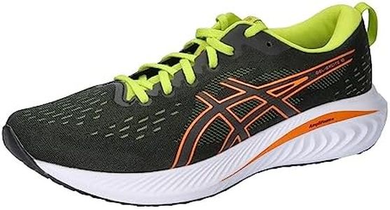 ASICS Men's Gel-Excite 10 Training Shoe, Black/Bright Orange, US 9.5