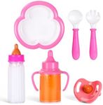 Aolso 6 Pcs Baby Doll Feeding Set, 