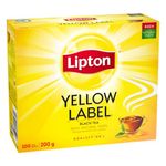 Lipton Yellow Label Black Tea - 100 Count (Pack of 1), 100% Rainforest Alliance Certified, Caffeinated