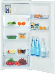 Bomann Einbaukühlschrank mit Gefrierfach | Kühlschrank Einbau 181L mit 3 Ablagen | Einbaukühlschrank mit Abtauautomatik & SMART Funktion | Einbau Kühlschrank mit wechselbarem Türanschlag | KSE 7812