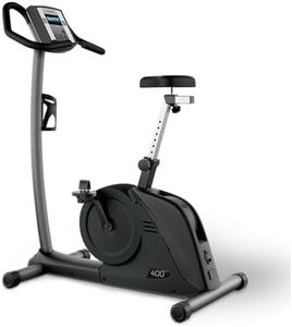 Ergo-Fit Ergometer Cycle 400, Schwarz-Weiß - Fahrradergometer, Stationärrad - Pedal-powered (non-electric), Gangschaltung, LCD oder LED, Schwarz-Weiß