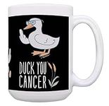 ThisWear Duck You Cancer Coffee Mug
