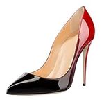 COLETER Pointy Toe Pumps for Women,
