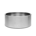 YETI Boomer 8, Stainless Steel, Non-Slip Dog Bowl, Holds 64 Ounces, Stainless