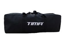 TIMA Polyester, Rayon Team and Individual Cricket Kit Bag (Black)