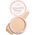 Setting Powder, Pressed Powder, Matte Translucent Face Powder Compact, Baking Powder Makeup Colour Correcting Long Lasting Oil Control Finishing Powder Foundation for All Skin Types Gift for Girls