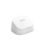 Amazon eero 6 mesh Wi-Fi extender| 500 Mbps Ethernet | Coverage up to 140 m2 | Connect 75+ devices | expands existing eero network | 1-Pack | 2021 release