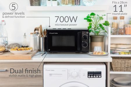 Russell Hobbs 17L Microwave Oven – Black