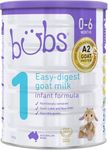 Bubs Goat Milk Infant Formula Stage