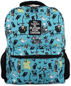 Disney Nightmare Before Christmas Kids 16 Inch School Backpack (One Size, Teal)