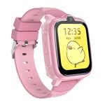 CORCAO 4G GPS Watch for Kids| Smart Watch for Kids| with SIM Card| Exciting Games| Two-Way Voice Call| Video Call Feature| SOS Call Button| Calling Watch for Kids Boys&Girls (Pink)