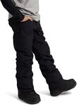 Burton Boys' Barnstorm 2L Insulated Snow Pants (Standard, Small, True Black)