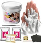 ArtYo Hand Casting Kit for Baby 3D Molding Powder DIY Mold Your Memories Hands and Feet Impression Set Perfect for Newborn Essentials and Baby Shower Gifts