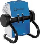 Open Rotary Business Card File w/24