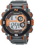 Armitron Sport Sport Digital Men's Watch (Orange Dial Gray Colored Strap)