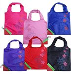 Amzing Beautiful Strawberry Eco-Friendly Nylon-Folding Shopping Bag - Set of 3 Assorted Bags