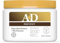 A+D Original Diaper Rash Ointment - Prevents & Protects Diaper Rash - Moisturizing Skin Protectant With Vitamins A & D - Healing Skin Ointment for Dry and Cracked Skin - 16oz 2 Pack