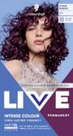 Schwarzkopf LIVE Intense Colour 046 Cyber Purple, Long-lasting Permanent Purple Hair Dye, With Extra Colour Refresh Gloss