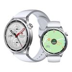XIAOMI Watch S5 46mm, Smartwatch for Men and Women, 1.48" AMOLED, Fitness Tracker with Heart Rate/Sleep Monitoring, 21 days battery life, 150+ sports modes, dual-band GPS, NFC, Android&iOS, Silver