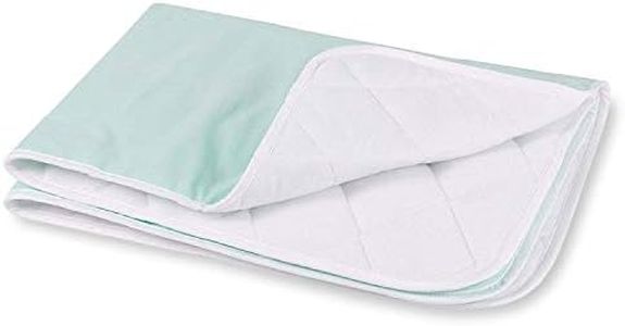 DMI Waterproof Sheet to be Used as a Bed Pad, Bed Liner, Mattress Protector, Pee Pad, Furniture Cover or Seat Protector with Quilted Slide Sheet and 4 Layers of Protection, Without Straps, 36 x 40