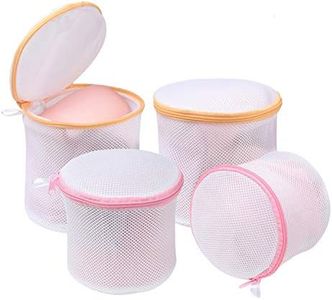 BAGAIL Laundry Bag Mesh Bra Wash Bag for Intimates Lingerie and Delicates with Premium Zipper (4 Set)