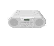 Panasonic RX-D552 Hifi Sound System with DAB,DAB+ & FM, Portable speaker, CD player, playback with USB, Bluetooth, 20W - White