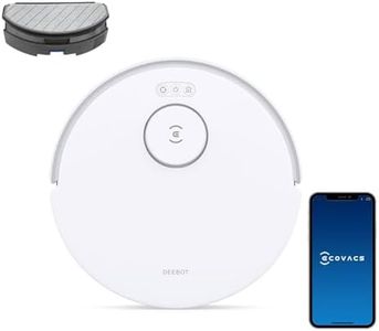 ECOVACS DEEBOT N20 Pro Robot Vacuum Cleaner with Mop,8000 Pa, ZeroTangle™ Anti-Tangle Technology,OZMO Pro 2.0 Vibrating Mopping System,4-Stage Filtration System