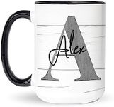 Personalized Coffee Mug for Men, Mo