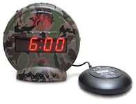 Sonic Alert SBC575SS Bunker Bomb(R) Alarm Clock with Super Shaker(TM)