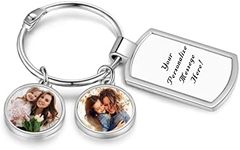 Nameinhea Photo Keychain for Mom Da