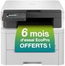 Brother DCP-L3520CDWE Imprimante Laser Couleur Multifonction 3 en 1 (Impression/Copie/Scan) | Recto-Verso Automatique en impression | 18ppm | Abonnement ECOPRO 4 Mois OFFERTS